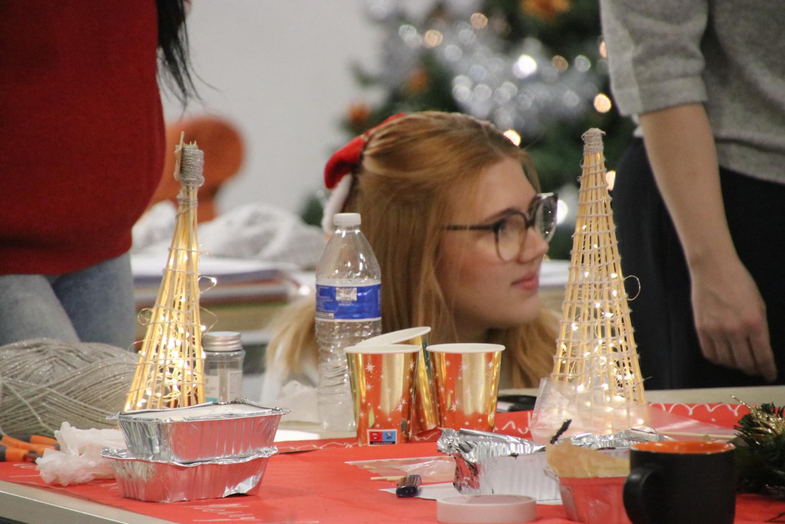 Deputy Manager watching the crafts closely | Boomerang Healtcare 